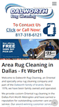 Mobile Screenshot of dalworthrugcleaning.com